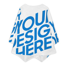 Lade das Bild in den Galerie-Viewer, Einzelbilddruck Damen Langarmshirt aus Leinenimitat Shirt BYL mit Fotos Muster Text Logo selbst gestalten und bedrucken