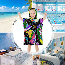 Lade das Bild in den Galerie-Viewer, Kinder Kapuzenhandtuch personalisieren | Poncho mit Namen