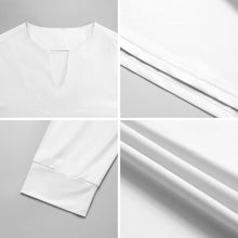 Lade das Bild in den Galerie-Viewer, Herren Langarmshirt V-Ausschnitt | Funktionsshirt personalisieren