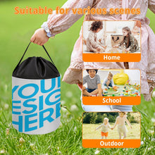 Lade das Bild in den Galerie-Viewer, Aufbewahrungstasche für Bausteine Bausteine-Beutel mit Foto Design Motiv Text selbst gestalten und bedrucken