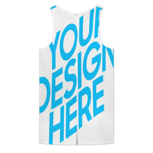 Lade das Bild in den Galerie-Viewer, Einzelbild-Design Damen / Frauen Jumpsuit Shorts mit Kragen XLR mit Foto Design Motiv Text selbst gestalten und bedrucken (Simple Design)