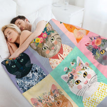 Lade das Bild in den Galerie-Viewer, Fotodecke Selbst Gestalten Personalisierte Decke Bedrucken mit Foto