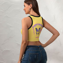 Lade das Bild in den Galerie-Viewer, Damen Crop Top Gestalten | Kurzes Tank Top für Sport & Freizeit | Bauchfrei