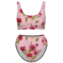 Lade das Bild in den Galerie-Viewer, Personalisierbares Sport Bikini Set für Damen