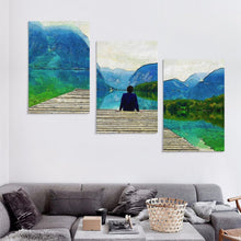 Lade das Bild in den Galerie-Viewer, Mehrteilige Leinwand selbst gestalten | Triptychon mit eigenem Foto