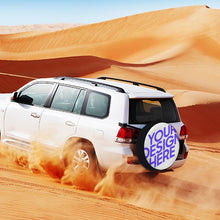 Lade das Bild in den Galerie-Viewer, Reifentasche Reifenabdeckung Reifen Schutzhülle aus Oxford-Gewebe Wasserdicht mit Fotos Muster Text Logo selbst gestalten und bedrucken