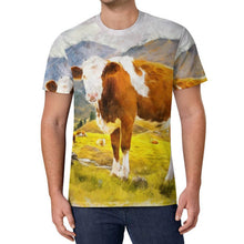 Lade das Bild in den Galerie-Viewer, Personalisiertes T-Shirt aus Eisseide | Vollflächig mit Foto bedrucken
