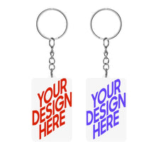 Lade das Bild in den Galerie-Viewer, Schlüsselanhänger aus Acryl (beidseitiger Druck) mit Foto Design Motiv Text selbst gestalten und bedrucken