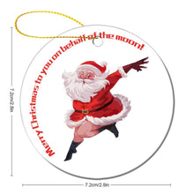 Lade das Bild in den Galerie-Viewer, Personalisierter Christbaumschmuck aus Keramik | Beidseitig mit Foto