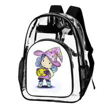 Lade das Bild in den Galerie-Viewer, Transparenter Rucksack personalisieren | PVC Tasche mit Foto