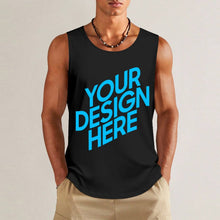 Lade das Bild in den Galerie-Viewer, Herren / Männer Mehrfarbige Weste BX aus reiner Baumwolle (Druck auf der Vorderseite) in europäischer Größe mit Foto Design Motiv Text selbst gestalten und bedrucken