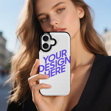 Lade das Bild in den Galerie-Viewer, TPU Leder Apple iPhone 17/iPhone 17 Air/iPhone 17 Pro/iPhone 17 Pro Max Handyhülle Business Handytasche Kartenfach Schutzhülle mit Standfunktion zum Aufklappen aufstellbar Etui mit Foto Design Motiv Text selbst gestalten und bedrucken