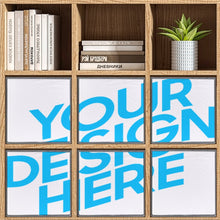 Lade das Bild in den Galerie-Viewer, Faltbare Aufbewahrungsbehälter / Aufbewahrungsbox aus Oxford-Gewebe (Kombinationsmodell) mit Foto Text selbst gestalten und bedrucken