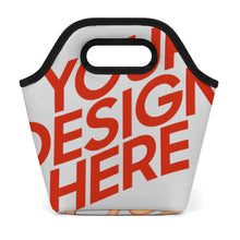 Lade das Bild in den Galerie-Viewer, Multi-Image-Druck Tragbare Lunchtasche mit Fotos Muster Text Logo selbst gestalten und bedrucken