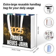 Lade das Bild in den Galerie-Viewer, Taschen 2025 Frohes Neues Jahr Selbst Gestalten und Bedrucken mit Foto