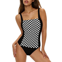 Lade das Bild in den Galerie-Viewer, Personalisierter Square-Neck Badeanzug mit Shaping-Effekt
