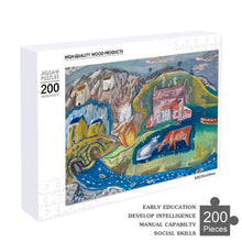 Lade das Bild in den Galerie-Viewer, Fotopuzzle aus Holz 200 Teile | Personalisiertes Geschenk