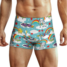 Lade das Bild in den Galerie-Viewer, Personalisierte Baumwoll-Unterhose für Männer | Mit Foto