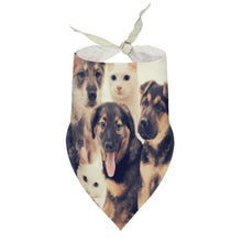 Lade das Bild in den Galerie-Viewer, Personalisiertes Haustier-Bandana mit Wunschdruck