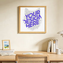 Lade das Bild in den Galerie-Viewer, Unregelmäßiges Holzpuzzles (Wolfskopfform) JJ0533027 mit Fotos Muster Text selbst gestalten und bedrucken