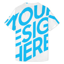 Lade das Bild in den Galerie-Viewer, Einzelbild-Design Herren / Männer Kurzarmhemd mit flachem Saum und ohne Taschen DCS07 mit Foto Design Motiv Text selbst gestalten und bedrucken