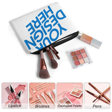 Lade das Bild in den Galerie-Viewer, Kulturbeutel / Kosmetiktasche / Reisekosmetiktasche / Schminktasche Waschbeutel XB0609039 mit Fotos Muster Text Logo selbst gestalten und bedrucken