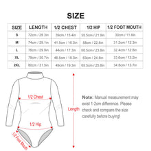 Lade das Bild in den Galerie-Viewer, Langarm Body Damen mit Stehkragen | Personalisiert & High-Stretch