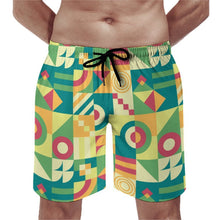 Lade das Bild in den Galerie-Viewer, Herren Baumwoll-Shorts individuell bedruckbar Allover-Print