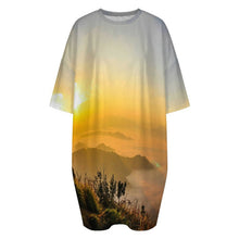 Lade das Bild in den Galerie-Viewer, Personalisierbares Flanell Nachthemd | Plus Size Schlafshirt gestalten