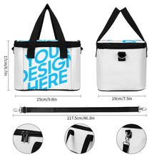 Lade das Bild in den Galerie-Viewer, Lunchtasche Tragbarer Eisisolierbeutel mit Foto Design Motiv Text selbst gestalten und bedrucken