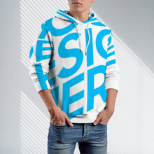 Lade das Bild in den Galerie-Viewer, Einzelbild-Design Loses Taschenloses All-Print-Sweatshirt AMZ für Unisex mit Foto Design Motiv Text selbst gestalten und bedrucken