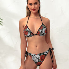 Lade das Bild in den Galerie-Viewer, Personalisierbarer String-Bikini zum Schnüren – Triangel Bademode