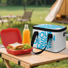 Lade das Bild in den Galerie-Viewer, Lunchtasche Tragbarer Eisisolierbeutel mit Foto Design Motiv Text selbst gestalten und bedrucken