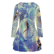 Lade das Bild in den Galerie-Viewer, Damen Sweatshirt mit V-Ausschnitt – individuell gestaltbar