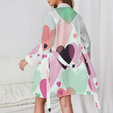Lade das Bild in den Galerie-Viewer, Personalisierter Morgenmantel für Damen | Satin Robe mit Foto