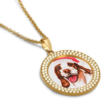 Lade das Bild in den Galerie-Viewer, Personalisierte Foto Kette Selber Machen mit Foto mit Bild