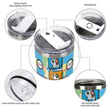 Lade das Bild in den Galerie-Viewer, Personalisierter 40oz Edelstahl-Tumbler mit Griff und UV-Druck