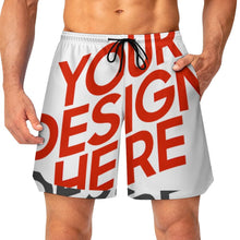 Lade das Bild in den Galerie-Viewer, Multi-Image-Design Herren/Männer Mesh-Basketballshorts LQK mit Foto Design Motiv Text selbst gestalten und bedrucken (Simple Design)