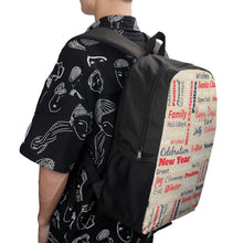 Lade das Bild in den Galerie-Viewer, Schulrucksack stabil 17 Zoll | Robuster 600D Polyester Rucksack