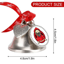 Lade das Bild in den Galerie-Viewer, Personalisierbarer Weihnachtsanhänger Glocke | Christbaumschmuck mit Foto