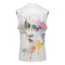 Lade das Bild in den Galerie-Viewer, Damen Polo-Shirt ärmellos | personalisieren & bedrucken