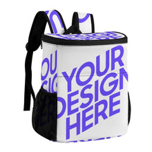 Lade das Bild in den Galerie-Viewer, Eisbeutel Taschen Rucksack Schultasche Schulrucksack 0536 mit Fotos Muster Text Logo selbst gestalten und bedrucken