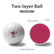 Lade das Bild in den Galerie-Viewer, Golfbälle Bedrucken | 2-Seitiger Druck | Logo & Foto Golfball