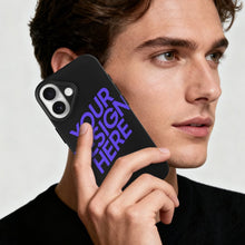 Lade das Bild in den Galerie-Viewer, Handyhülle für Apple iPhone 17/iPhone 17 Air/iPhone 17 Pro/iPhone 17 Pro Max aus TPU mit Foto Text selbst gestalten und bedrucken