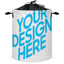 Lade das Bild in den Galerie-Viewer, Staubdichter Wäschekorb mit staubdichtem Gürtel mit Foto Text selbst gestalten und bedrucken