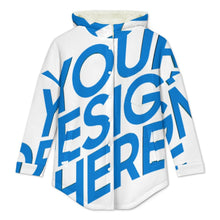 Lade das Bild in den Galerie-Viewer, Einzelbild-Design Damen / Frauen Doppellagiger Kapuzenpullover MWL507 mit Foto Design Motiv Text selbst gestalten und bedrucken
