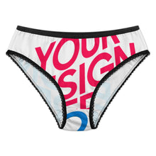 Lade das Bild in den Galerie-Viewer, Multi-Image-Druck Damen / Frauen Slip Spitzenunterwäsche Unterwäsche LM500 mit Fotos Muster Text Logo selbst gestalten und bedrucken