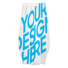 Lade das Bild in den Galerie-Viewer, Einzelbilddruck Damen / Frauen Hose mit weitem Bein aus Leinenimitat SZK mit Ihrem Design Motiv und Foto selbst gestalten und bedrucken