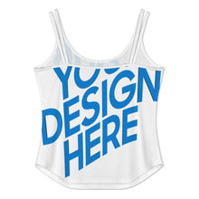 Lade das Bild in den Galerie-Viewer, Damen / Frauen Rückenfreies Tank Top UDX mit Foto Design Motiv Text selbst gestalten und bedrucken (Simple Design)