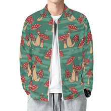 Lade das Bild in den Galerie-Viewer, Raglan Sweatjacke Selbst Gestalten | Bomber-Style Zip-Up | S-5XL